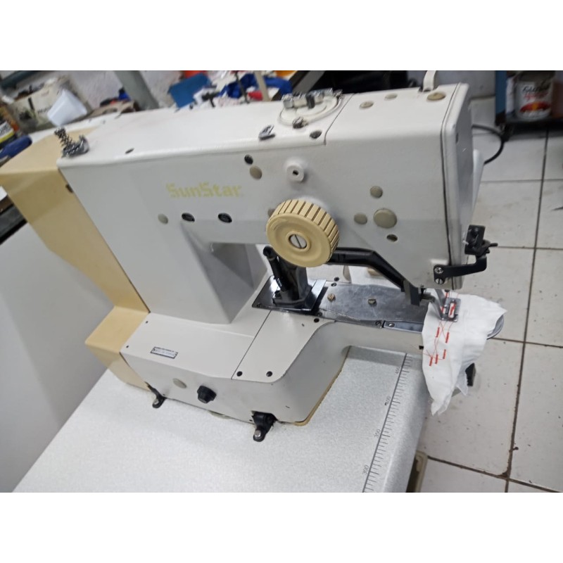 Máquina Travete Eletrônico Direct Drive 220v - Modelo SPS/D-B1201H Sunstar usada Máquina Travete Eletrônico Direct Drive 220v - Modelo SPS/D-B1201H Sunstar usada