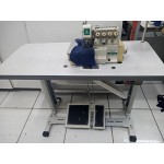 MÁQUINA OVERLOCK 4 FIOS ZOJE MOD. PEGASUS ZJ752-17AT MOTOR CONVENCIONAL 110/220V USADA