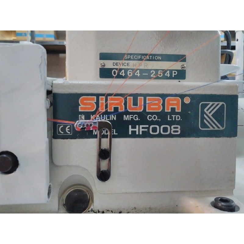 Máquina De Cos 4 Agulhas Siruba Hf008 Usada 110/220v Máquina De Cos 4 Agulhas Siruba Hf008 Usada 110/220v