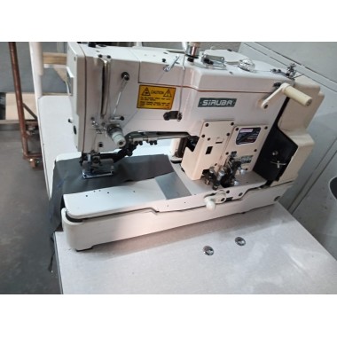 Máquina Caseadeira Plana Mecânica Convencional 110/220v - Modelo BH780-C Siruba Usada