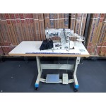 MÁQUINA GALONEIRA PLANA COM TRANÇADO DIRECT DRIVE TYPICAL GK1500D-01 220V SEMI NOVA.