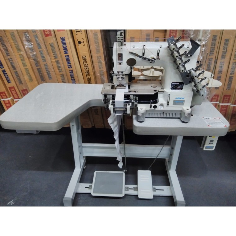 Máquina Elastiqueira 4 Ag. C/ Catraca Superior e Inferior Jack Vc0008/8.5mm 220v Usada