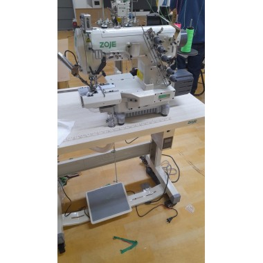 Máquina Galoneira Eletrônica Cilíndrica BD Elétrica com Refilador e Sugador ZJ-C2521-164M-BD-D3C Zoje