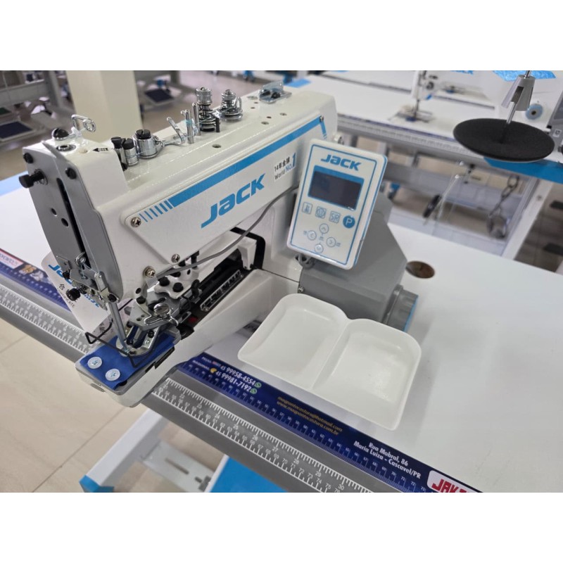 MÁQUINA BOTONEIRA JACK JK-T1377G-Z 220V MÁQUINA BOTONEIRA JACK JK-T1377G-Z 220V