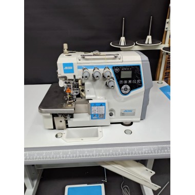 Máquina Overlok Ponto Cadeia Eletrônica C/ Chip Inteligencia Artificial - Modelo EC7-4D-SUT Jakesew (220v)