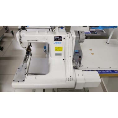 MÁQUINA FECHADEIRA DE BRAÇO 2 AGULHAS COM CATRACA DUPLA 1/4 JACK JK-T9270D-12-2PC-Q-1/4