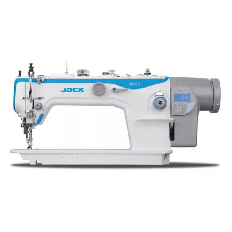 JK-2060GHC-4Q - MÁQUINA DE COSTURA RETA ELETRÔNICA TRANSPORTE TRIPLO BASE PLANA - JACK JK-2060GHC-4Q - MÁQUINA DE COSTURA RETA ELETRÔNICA TRANSPORTE TRIPLO BASE PLANA - JACK