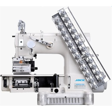 MÁQUINA ELASTIQUEIRA 12 AGULHAS 8009VCDI-12064P JACK 