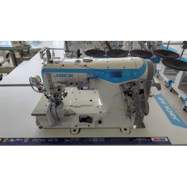 MÁQUINA GALONEIRA PLANA ELETRÔNICA W5E-UT-01GBx364/Z JACK 220V 