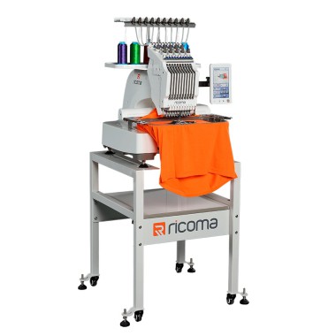 Máquina de bordado 1 cabeça 10 agulhas Ricoma 