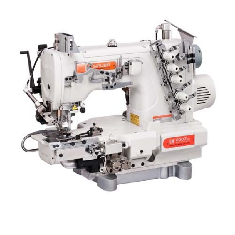 Máquina Galoneira Cilíndrica Eletrônica Pneumática Com Catraca- Modelo C007KP-W122-364 Siruba Máquina Galoneira Cilíndrica Eletrônica Pneumática Com Catraca- Modelo C007KP-W122-364 Siruba
