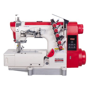 Máquina Costura Industrial Galoneira Plana Direct Drive SS5500D-01-PR-SU - Sun Special