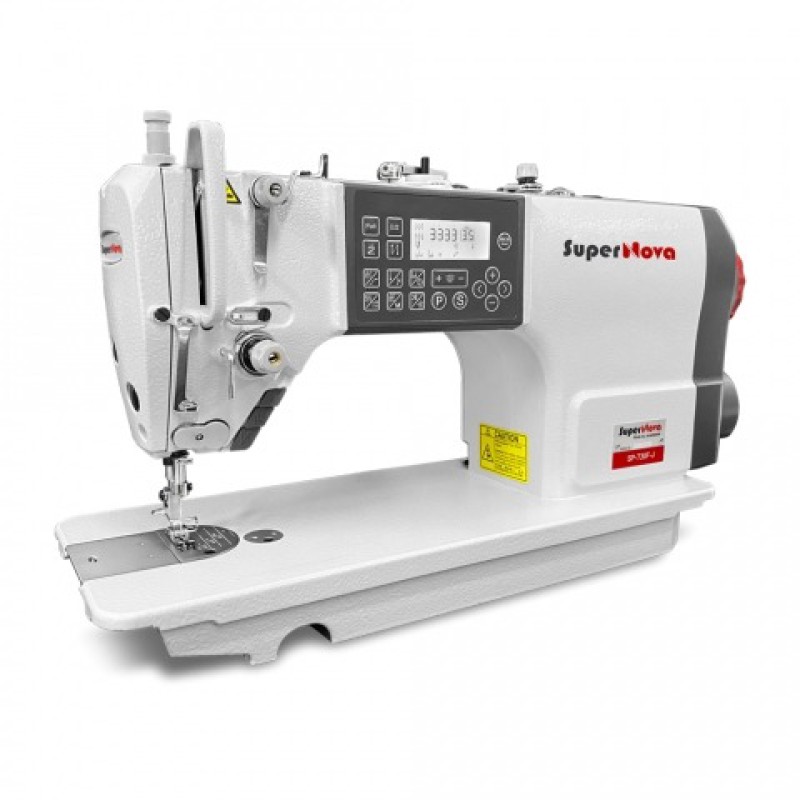 Máquina reta eletrônica com motor de passo direct drive SSP-730F-J Super Nova Máquina reta eletrônica com motor de passo direct drive SSP-730F-J Super Nova