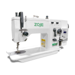 Máquina Zig Zag Semi-industrial 9 Mm Direct Drive Zj-20u53bd Zoje 220v