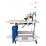 Máquina Overlock Ponto Cadeia Pneumatica com Embutidor Automático B9500-13BL-PD3-10 ZOJE 220V